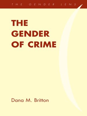 cover image of The Gender of Crime